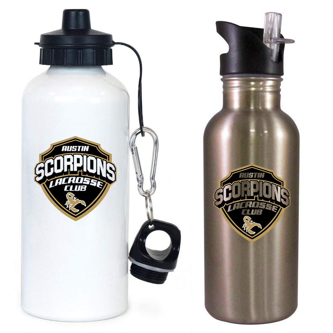 Austin Scorpions Lacrosse Club Team Water Bottle
