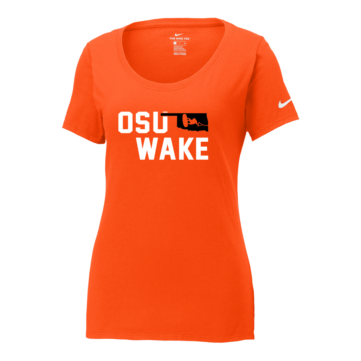 OK State Wakeboarding Nike Ladies Core Cotton Tee