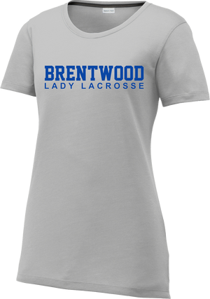 Brentwood Women's Silver CottonTouch Performance T-Shirt