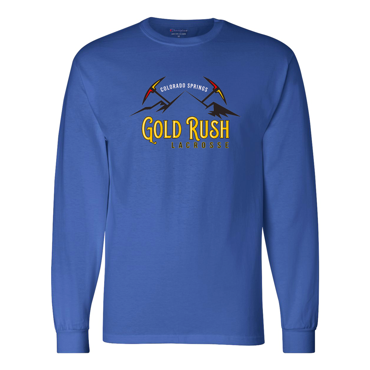 Gold Rush Lacrosse Champion Long Sleeve T-Shirt