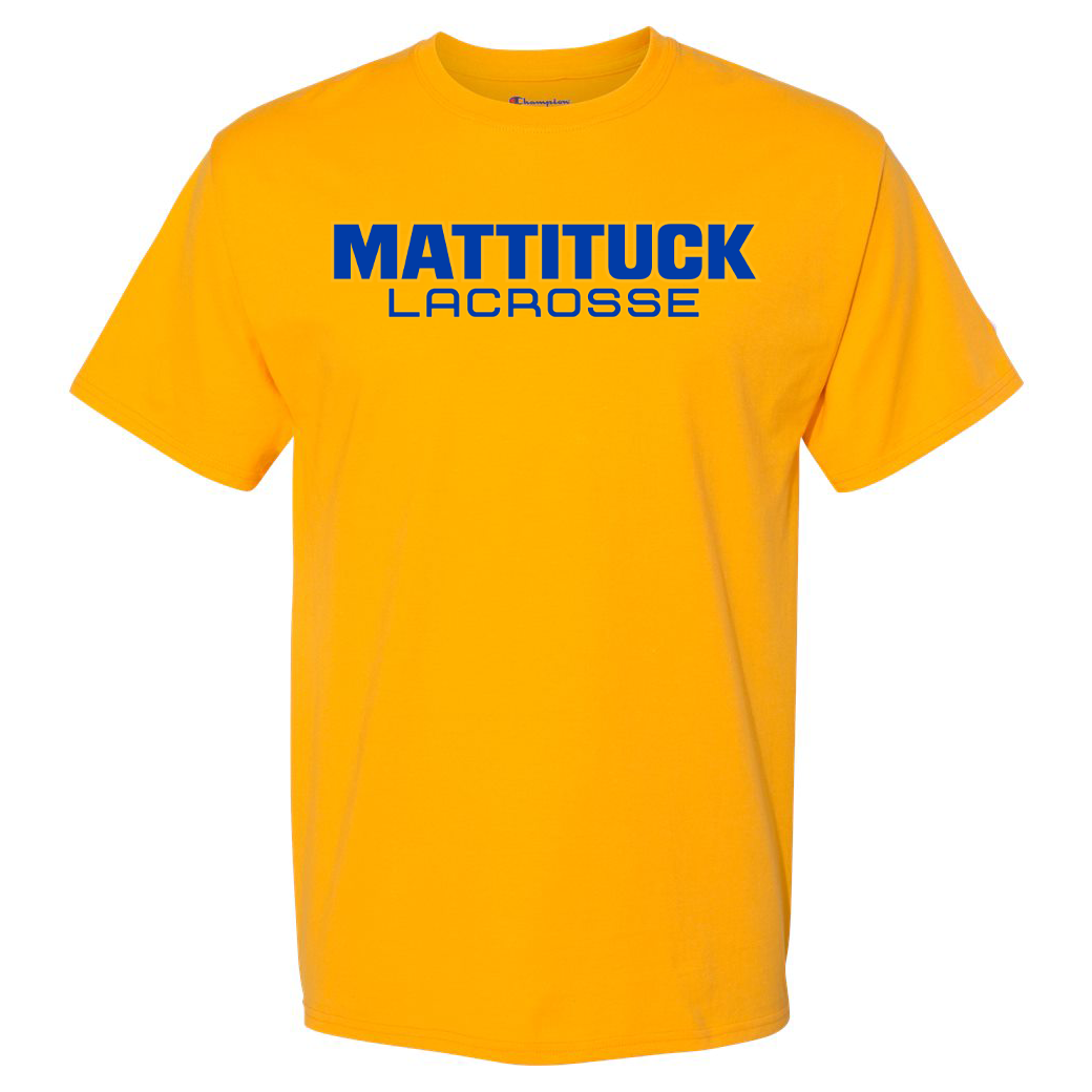 Mattituck Lacrosse Champion Short Sleeve T-Shirt