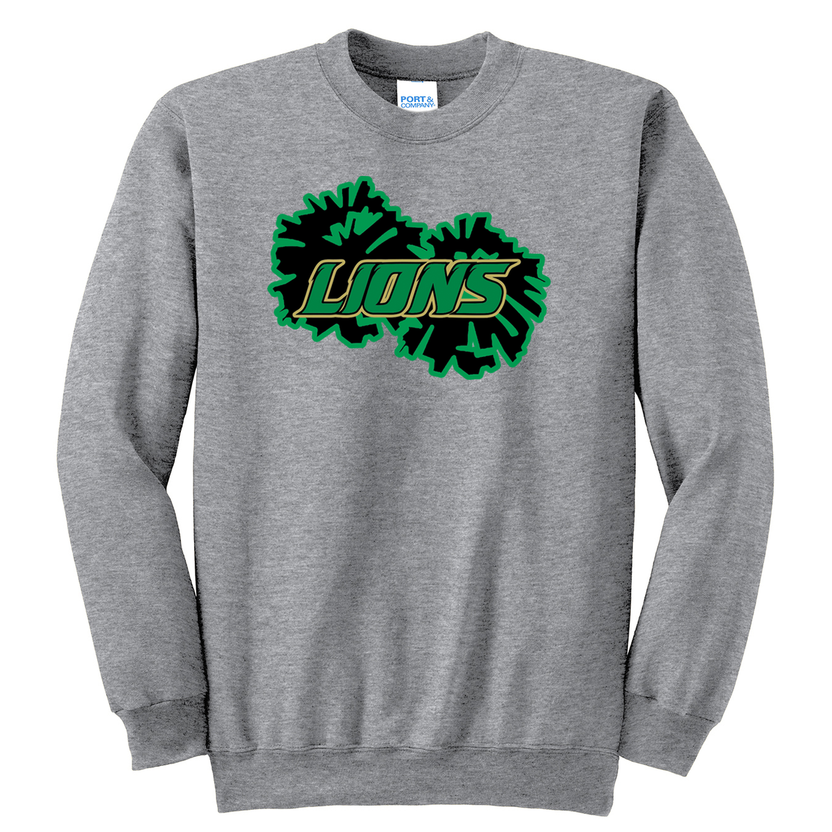Lanierland Lions Cheer Crew Neck Sweater