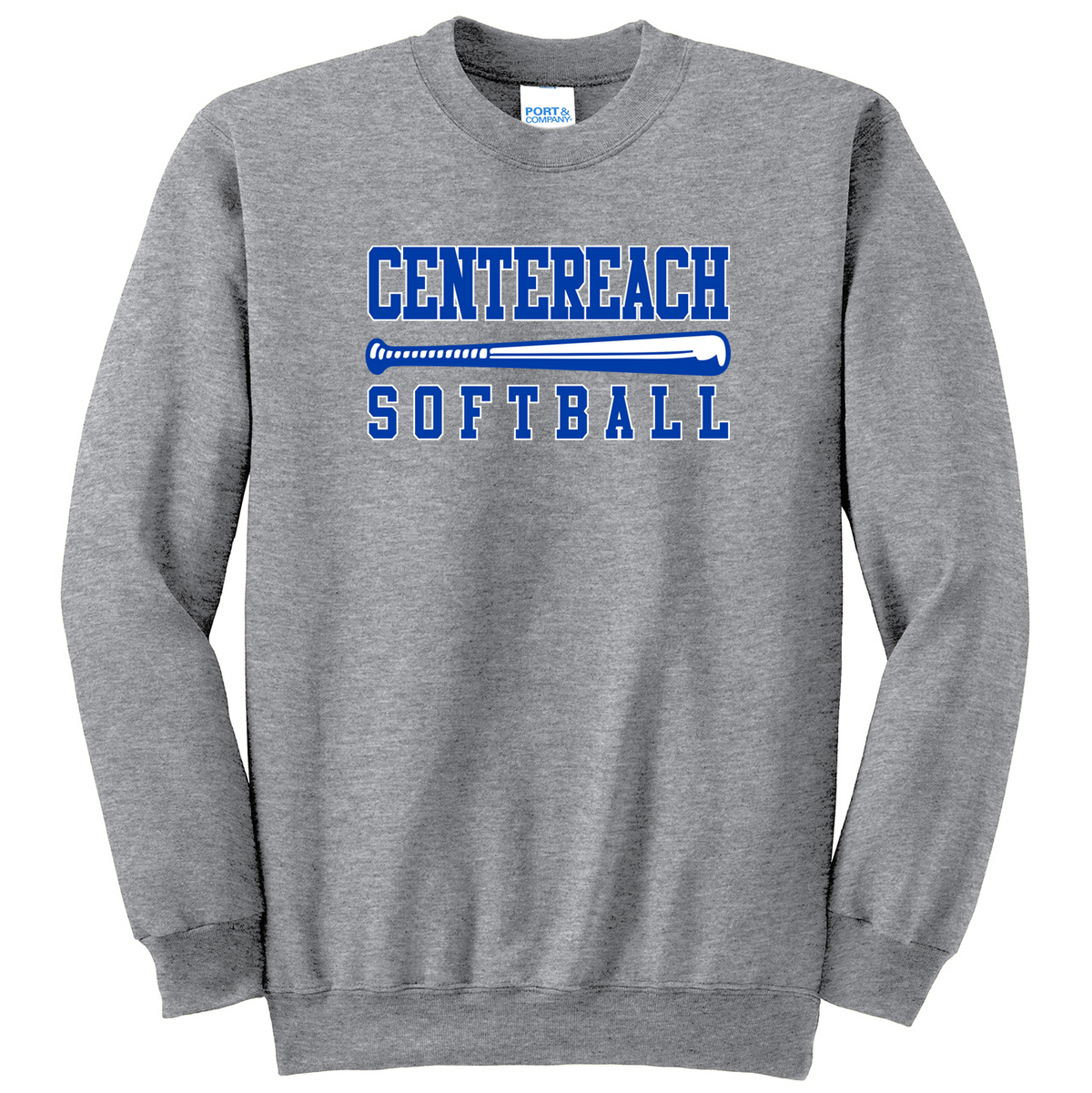 Centereach Softball Crew Neck Sweater