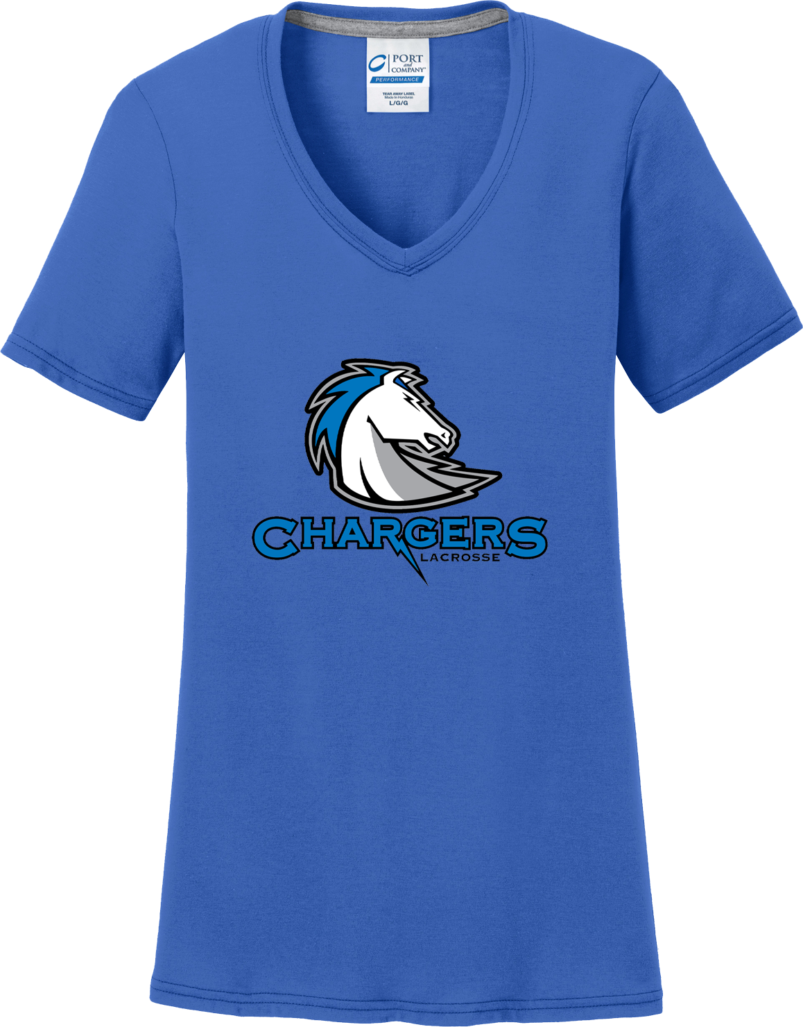 Clear Springs Lacrosse Women's Blue T-Shirt