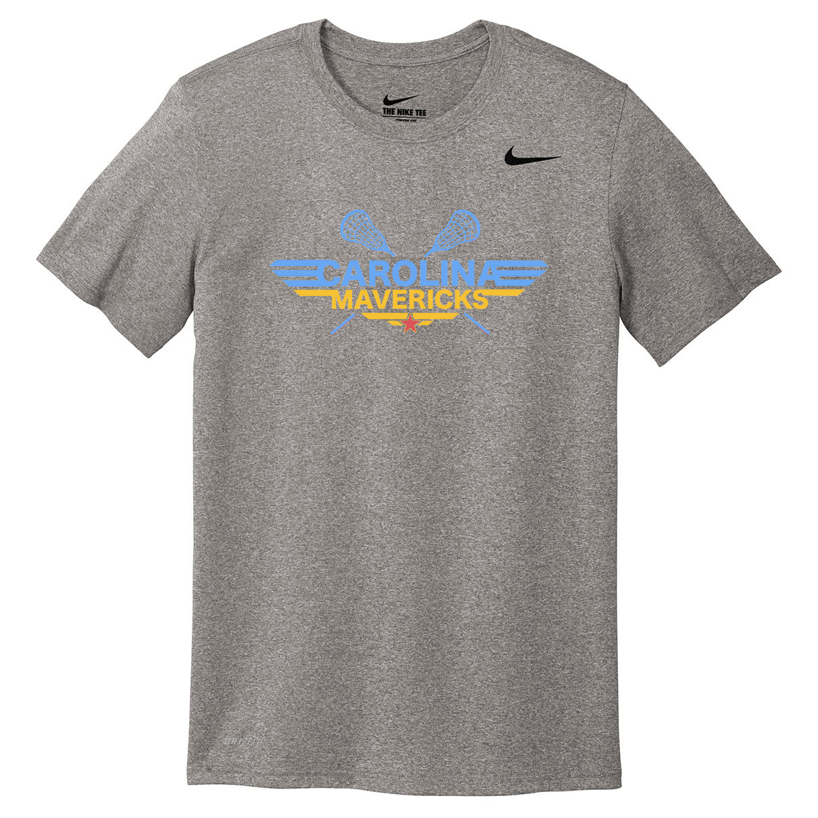 Carolina Maverick Lacrosse Nike Legend Tee