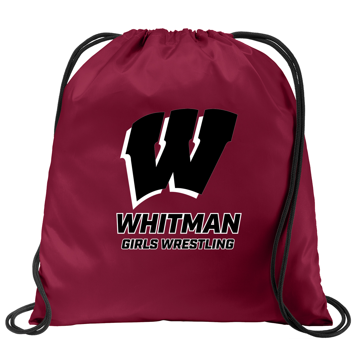 Whitman Women's Wrestling Cinch Pack