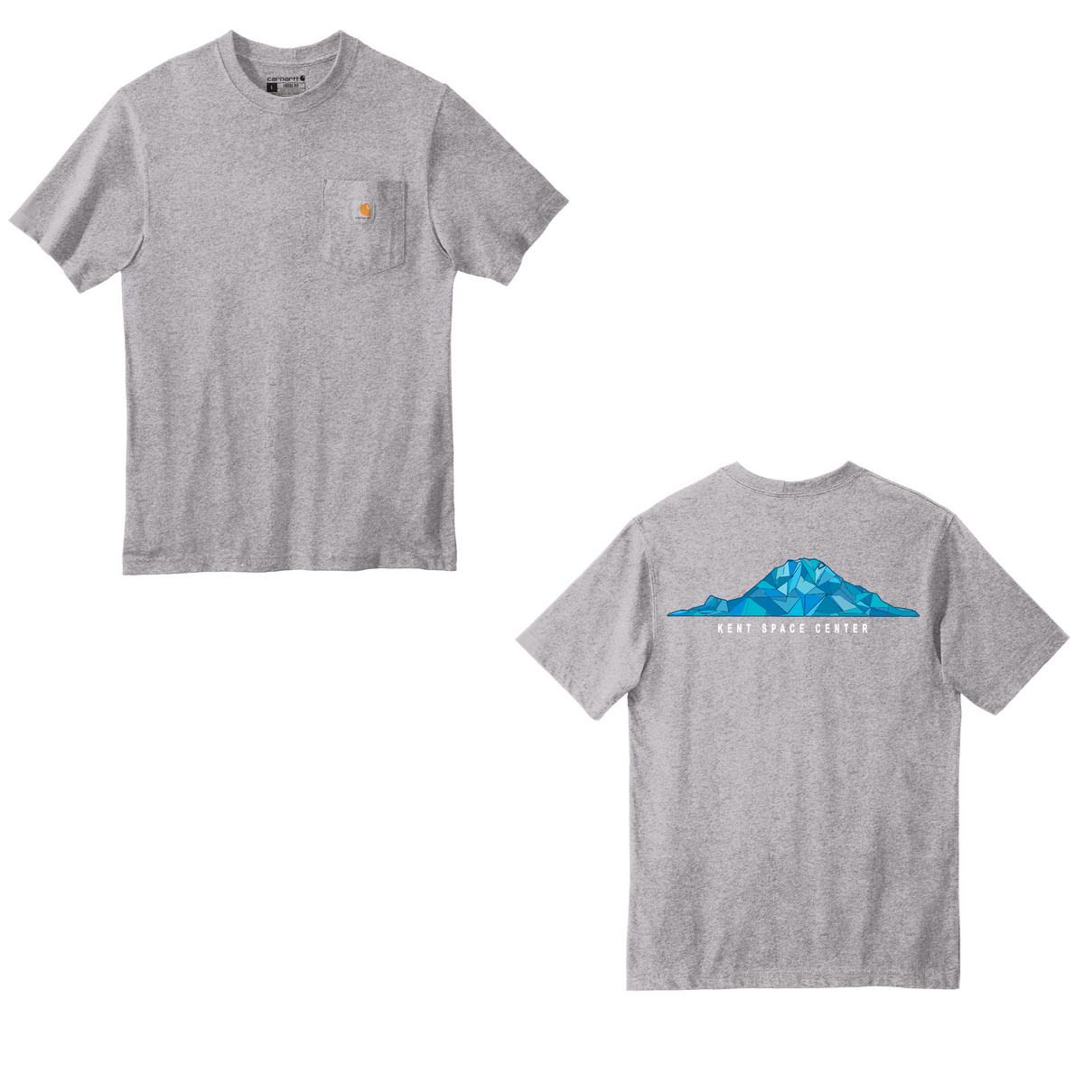 Boeing Kent Space Center Carhartt Pocket Short Sleeve Tee