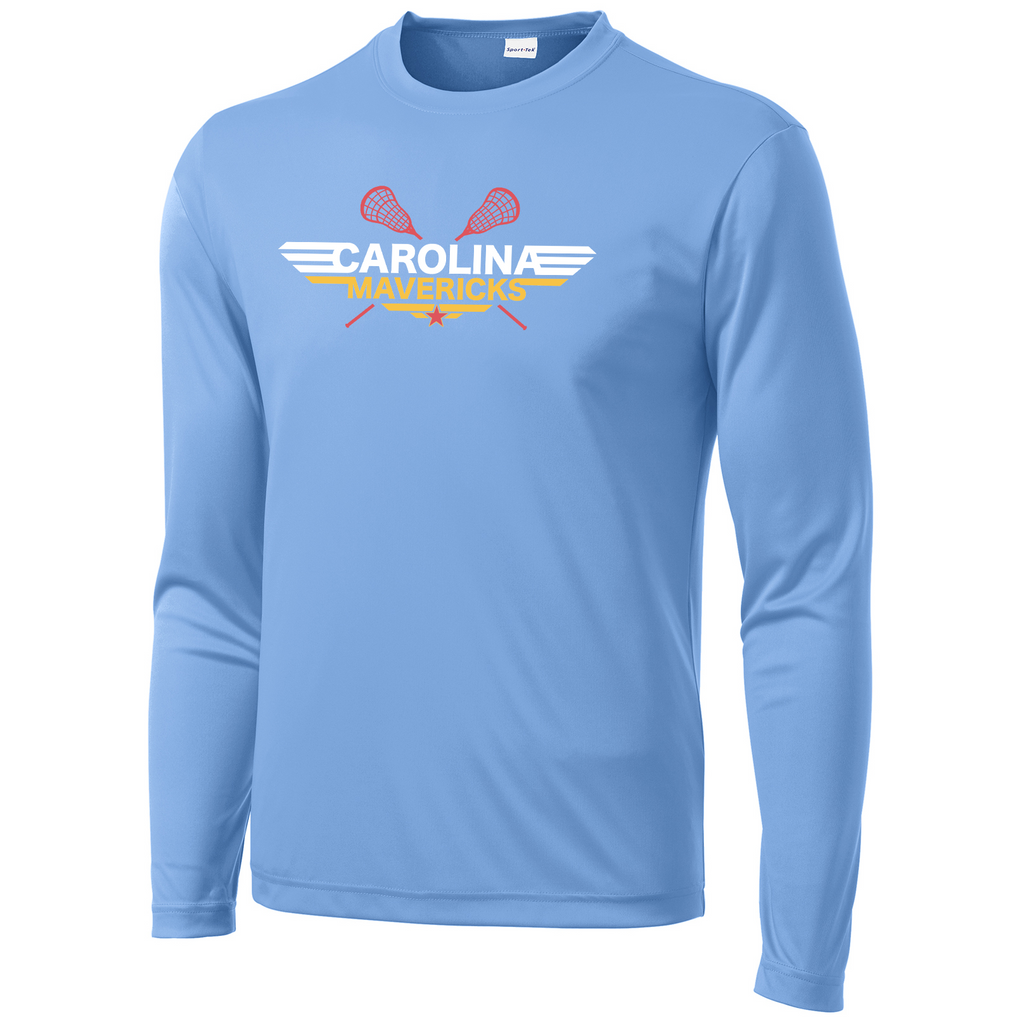 Carolina Maverick Lacrosse Long Sleeve Performance Shirt