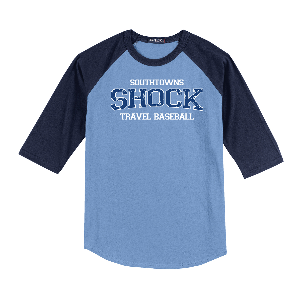 SouthTowns Shock 3/4 Sleeve Baseball Shirt