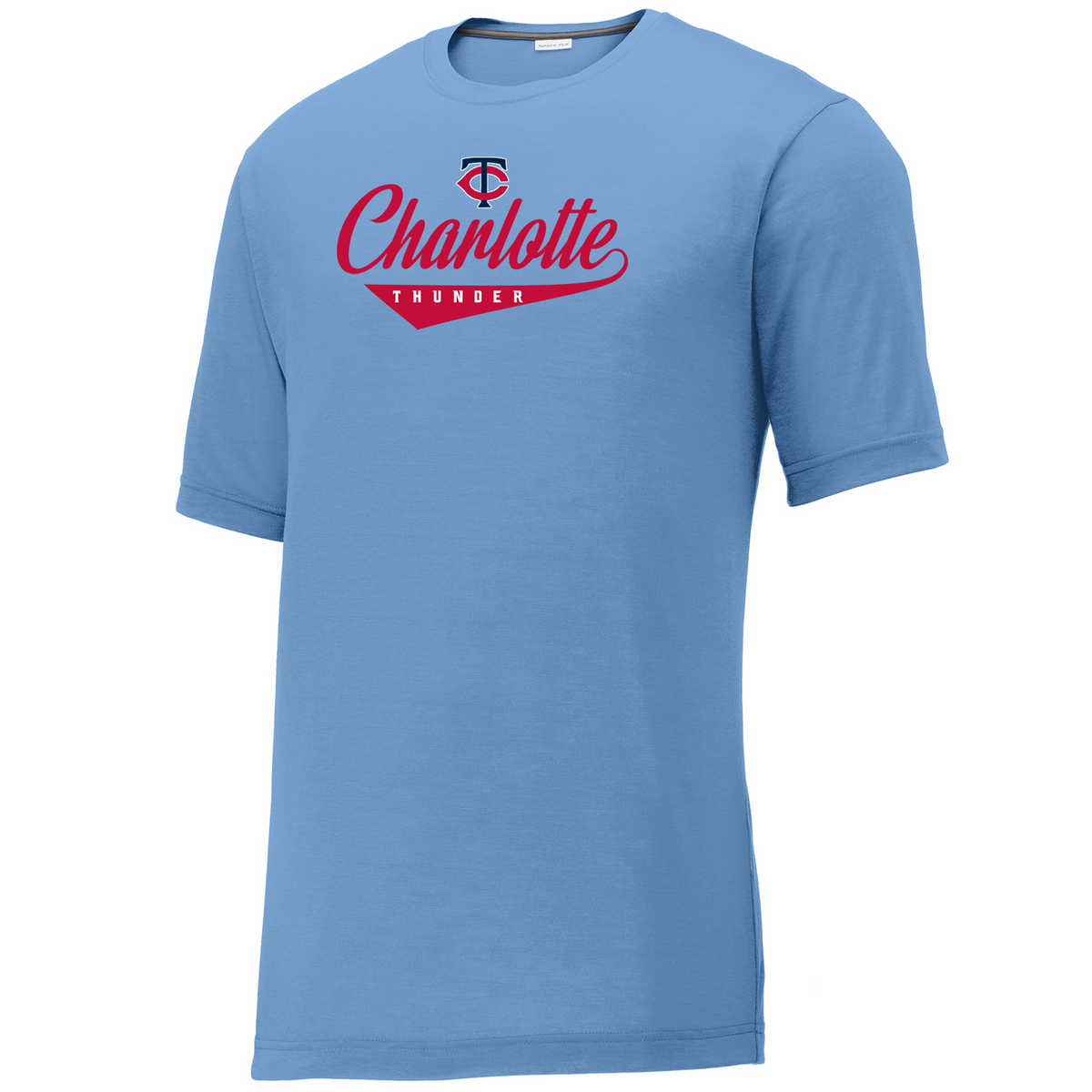 Charlotte Thunder Baseball CottonTouch Performance T-Shirt