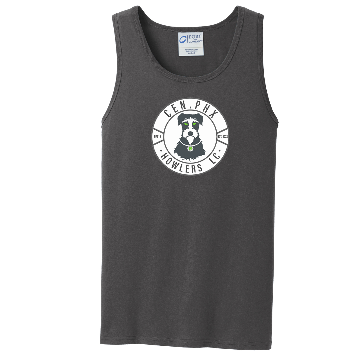 Central Phoenix Lacrosse Sleeveless Cotton Tank Top