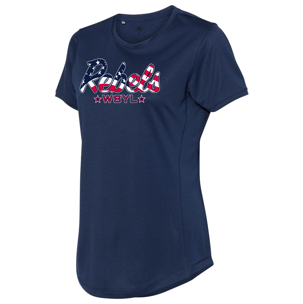 Rebels World Series Youth League Women's Adidas Sport T-Shirt