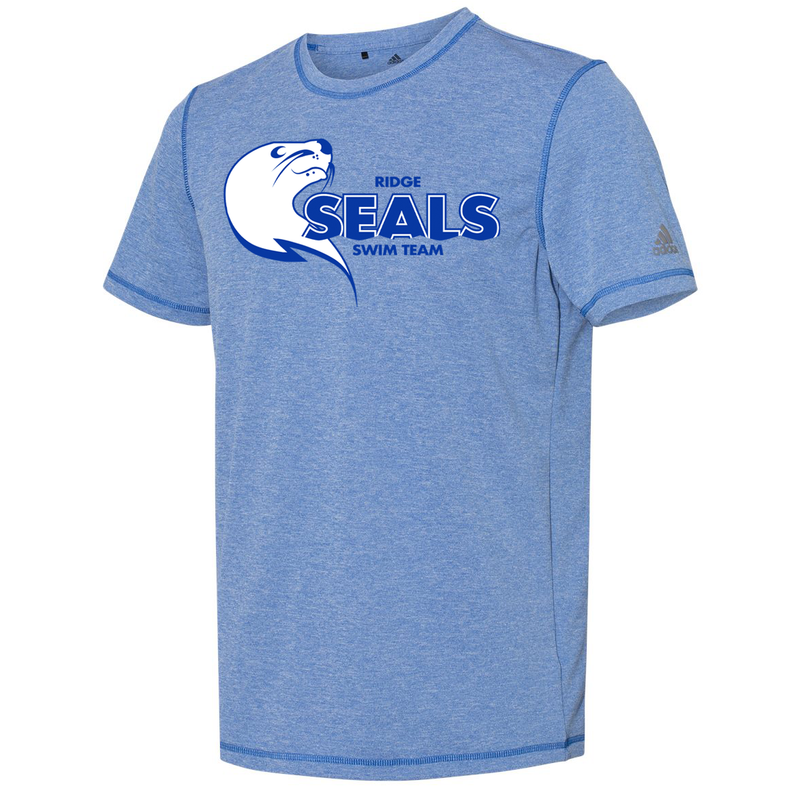 Contract Leidinggevende manager Ridge Seals Swim Team Adidas Sport T-Shirt – Blatant Team Store