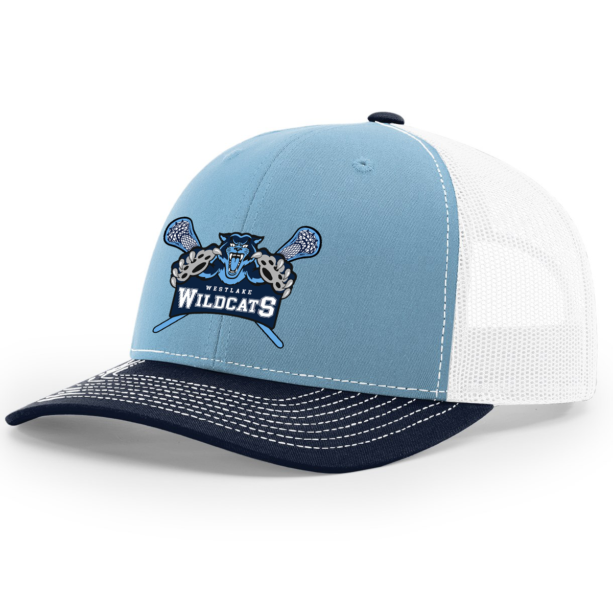 Westlake HS Boys Lacrosse Richardson Snapback Trucker Cap
