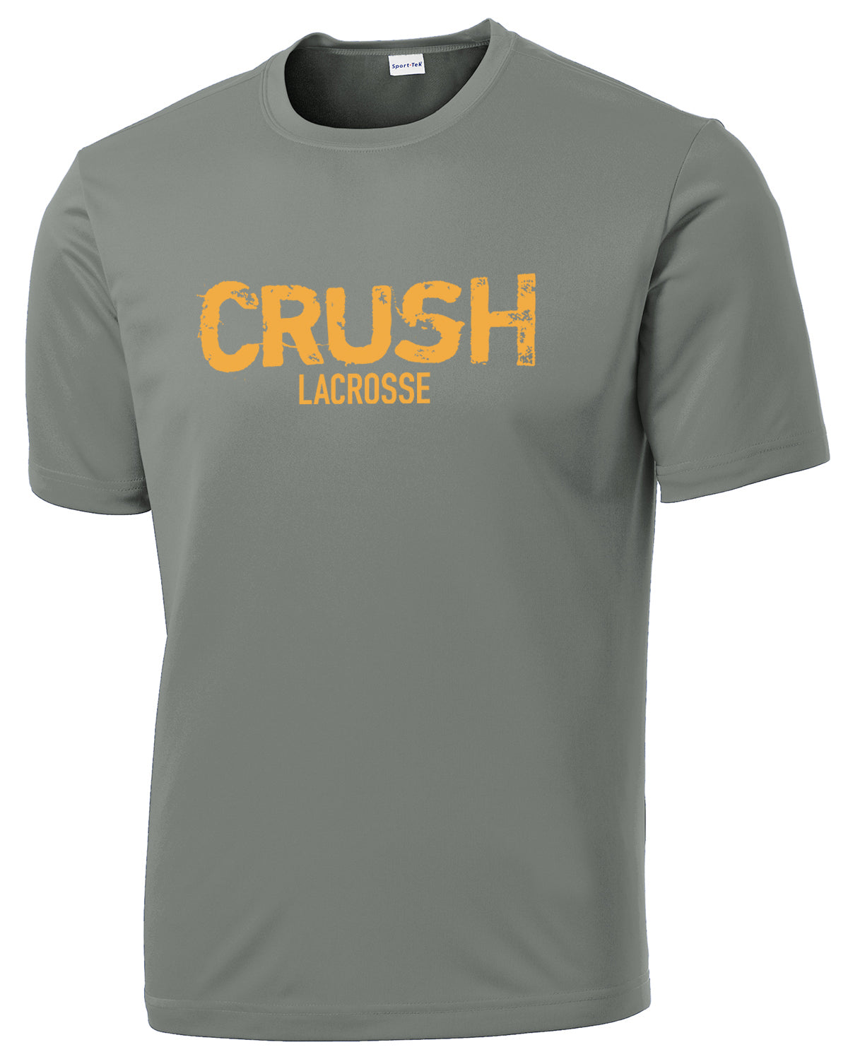 Crush Lacrosse Concrete Grey Performance T-Shirt