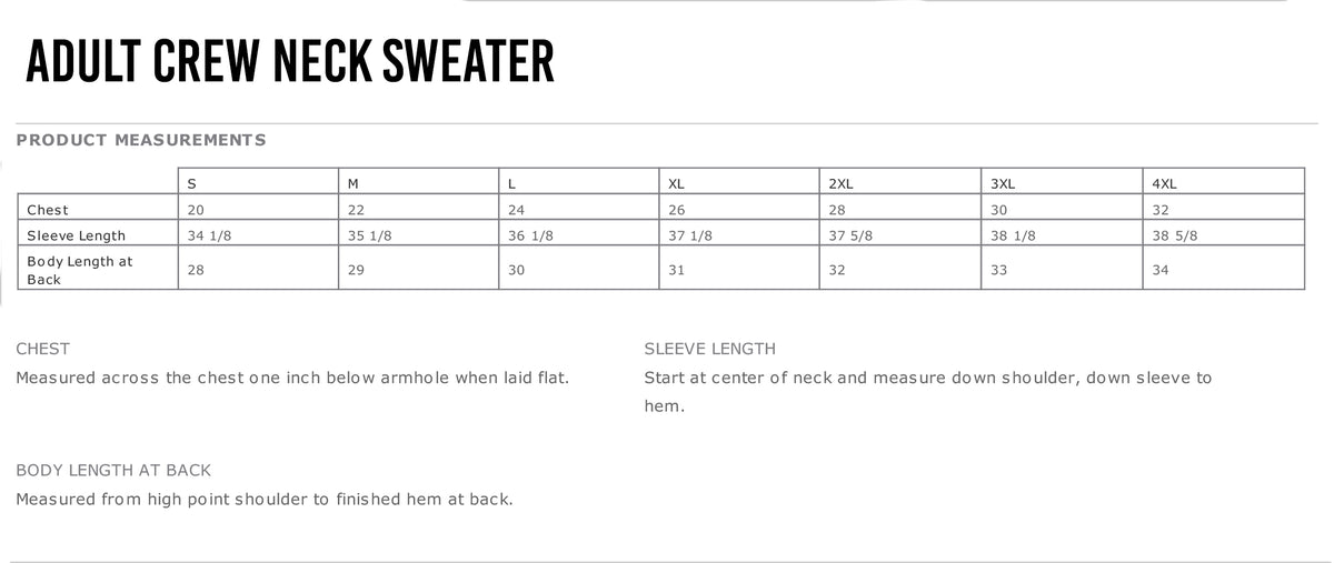 Smithtown West T&F Crew Neck Sweater