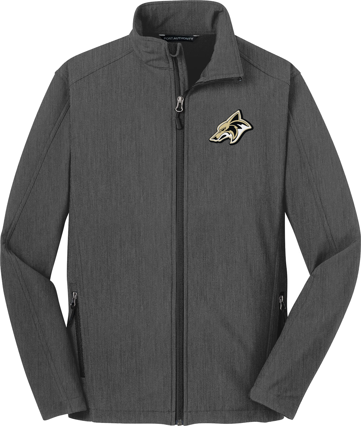 Dane County Lacrosse Charcoal Soft Shell Jacket