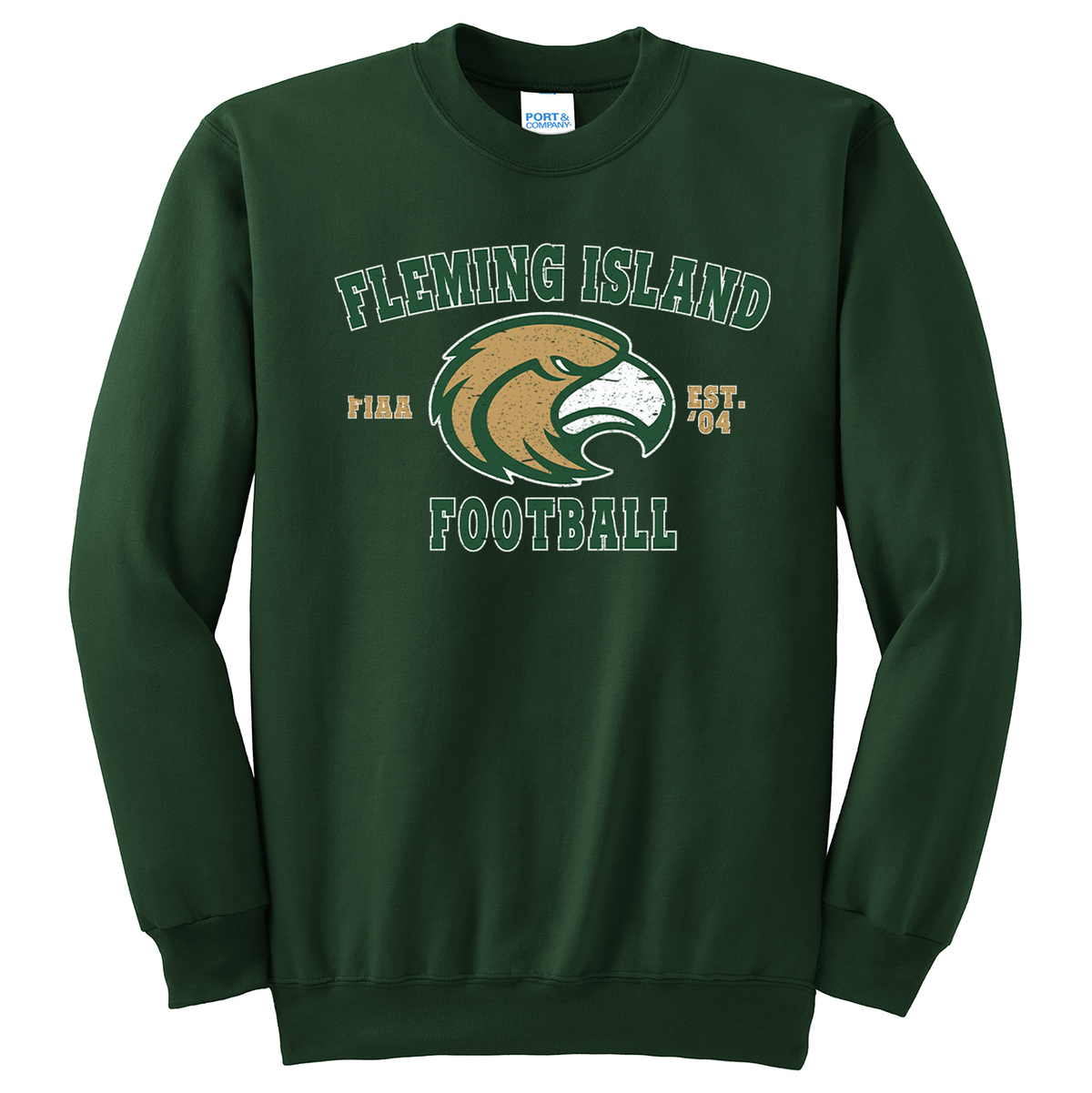 Fleming Island Football Crew Neck Sweater