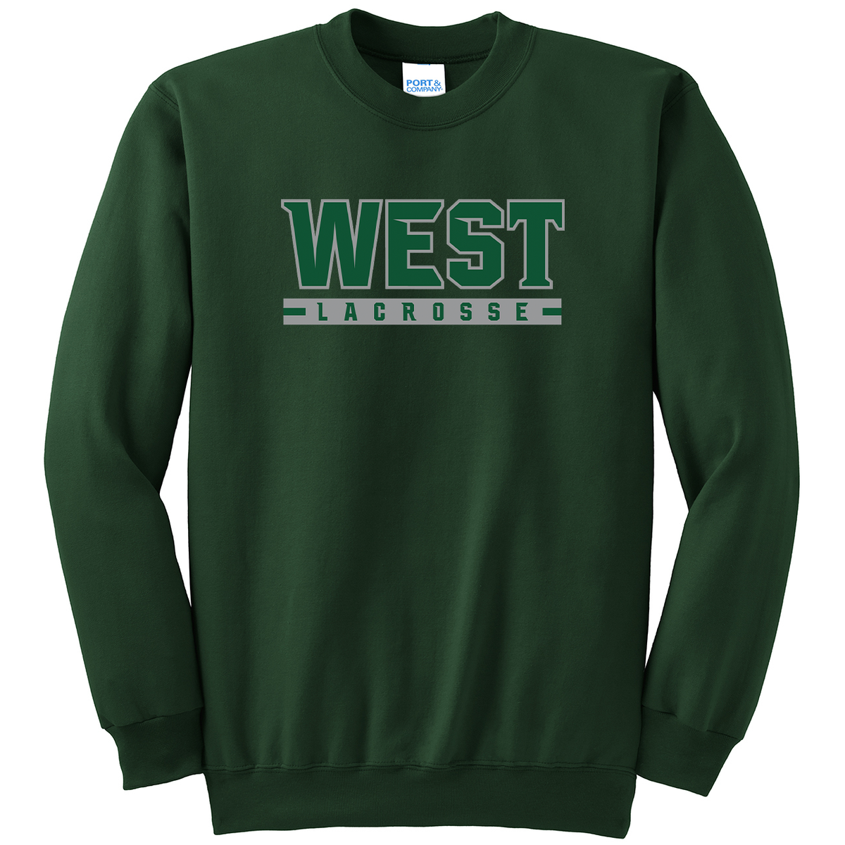 Glenbard West Lacrosse Crew Neck Sweater