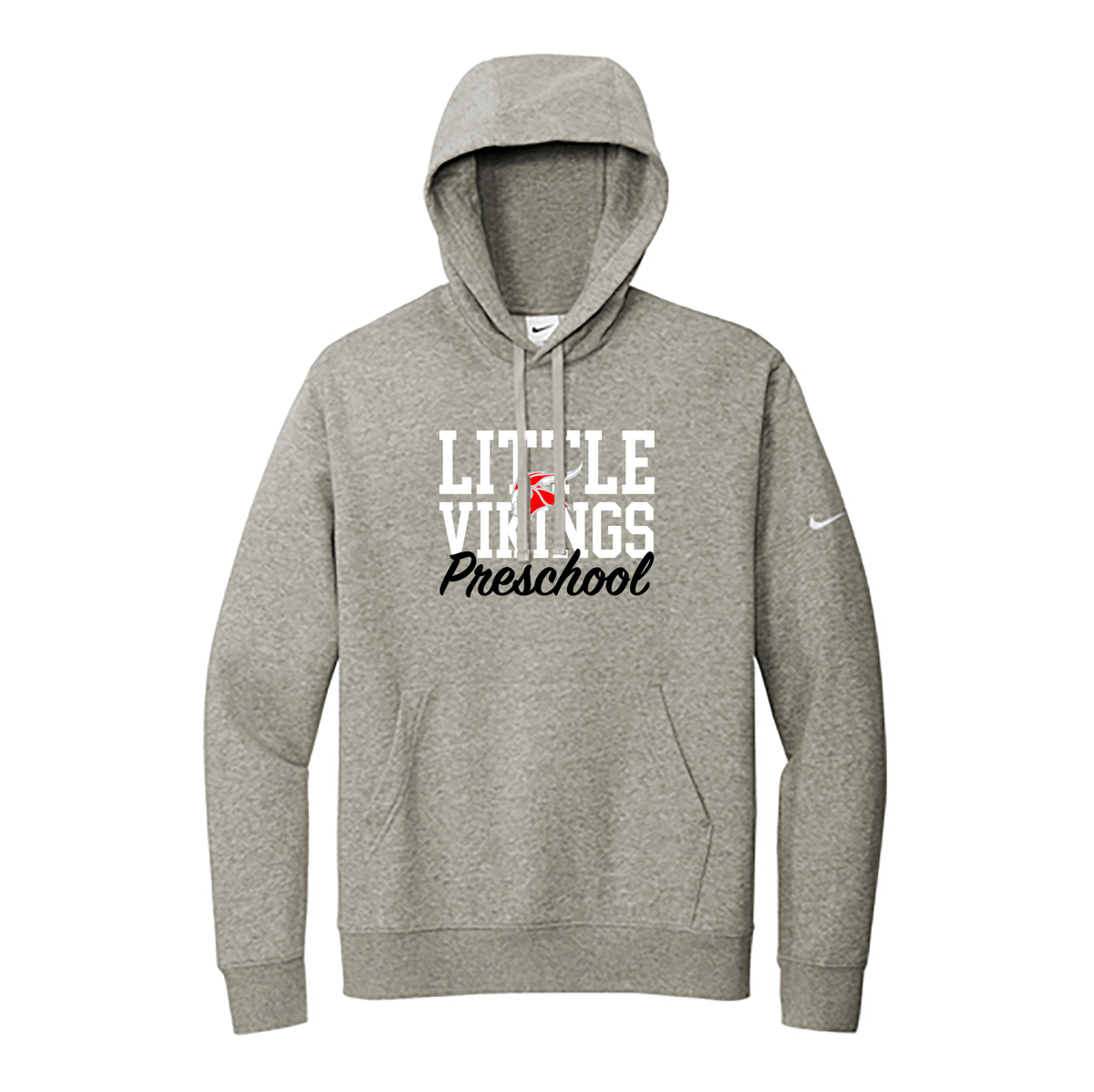 HF Little Vikings Preschool Nike Fleece Swoosh Hoodie