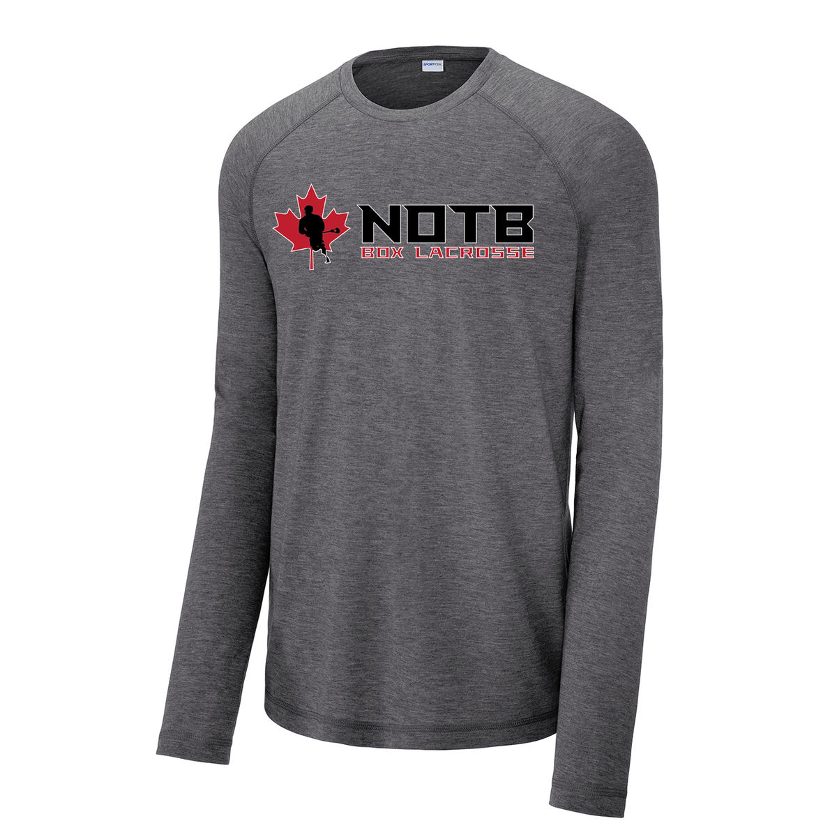 NOTB Boys Box Lacrosse Long Sleeve Raglan CottonTouch