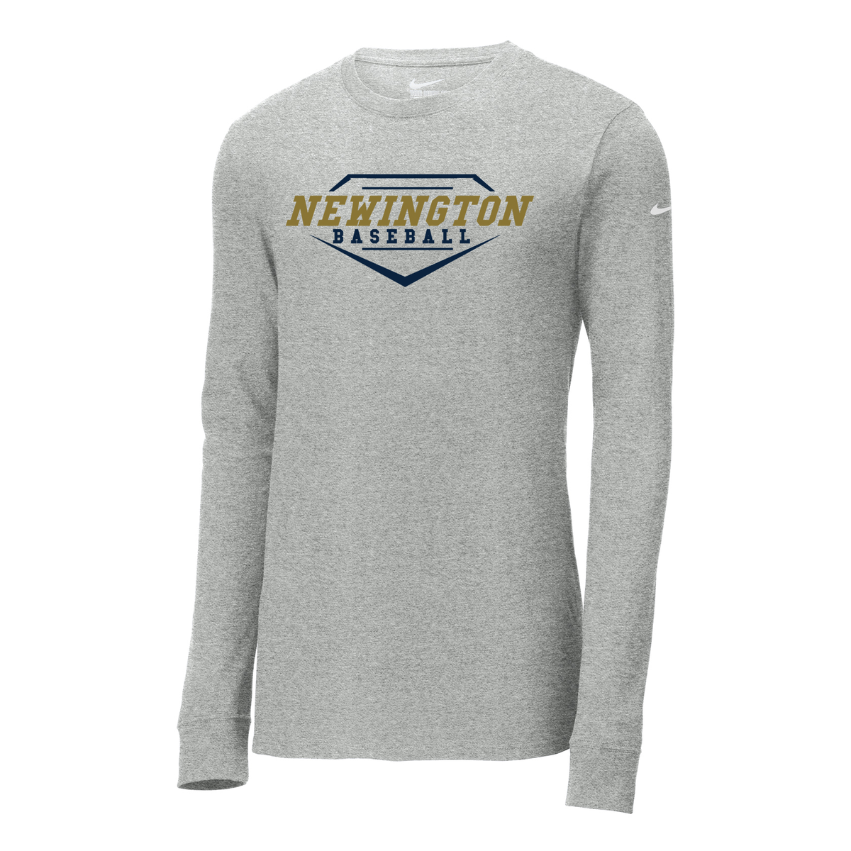 Newington HS Baseball  Core Cotton Long Sleeve Tee