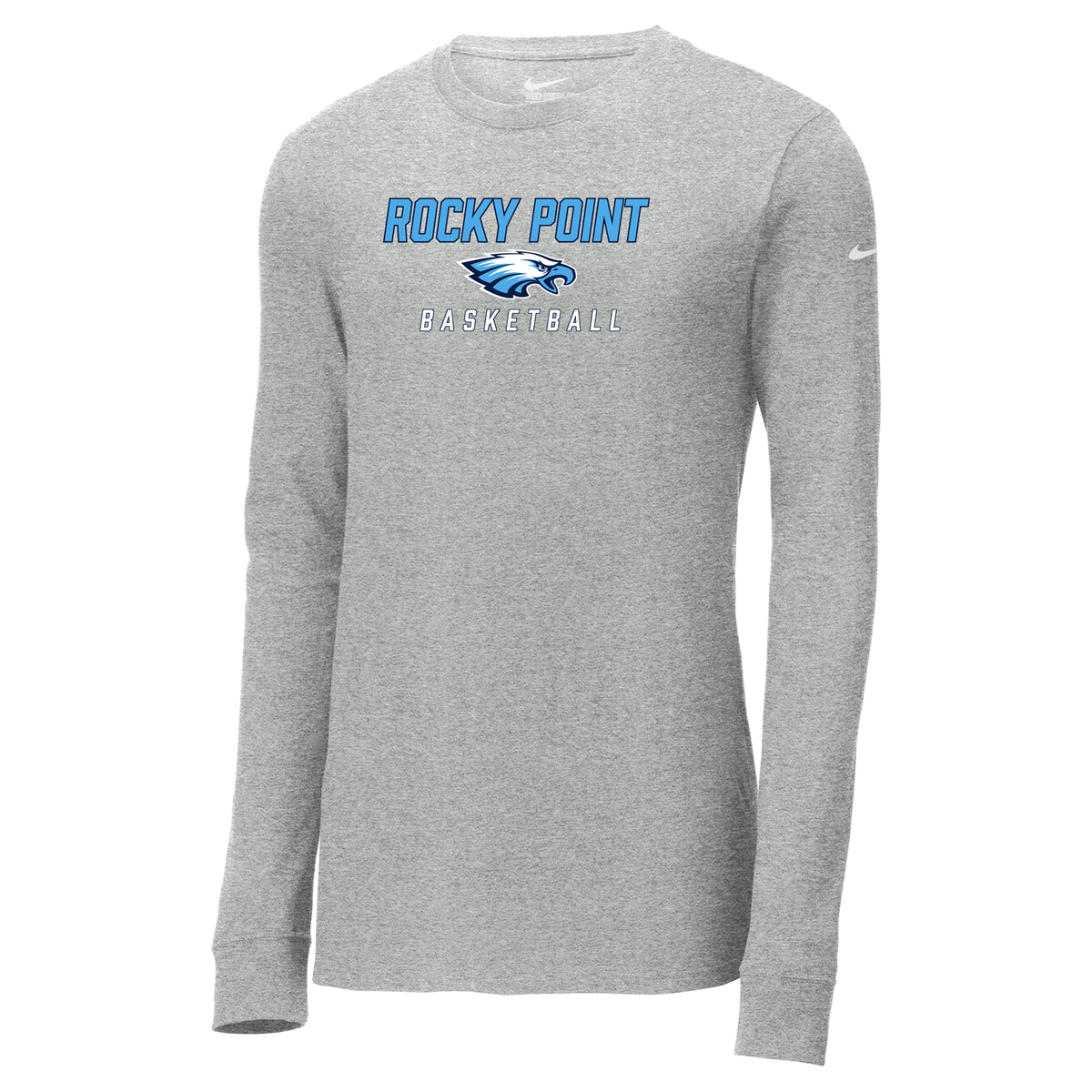 Rocky Point Varsity Basketball Nike Core Cotton Long Sleeve Tee