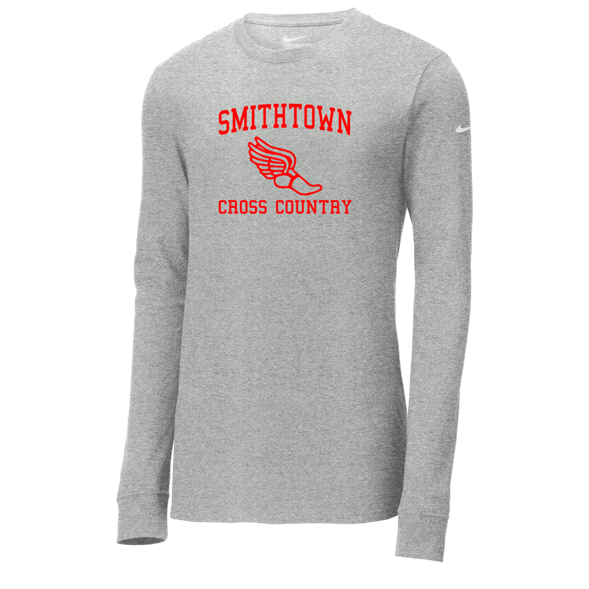 Smithtown Cross Country Nike Core Cotton Long Sleeve Tee