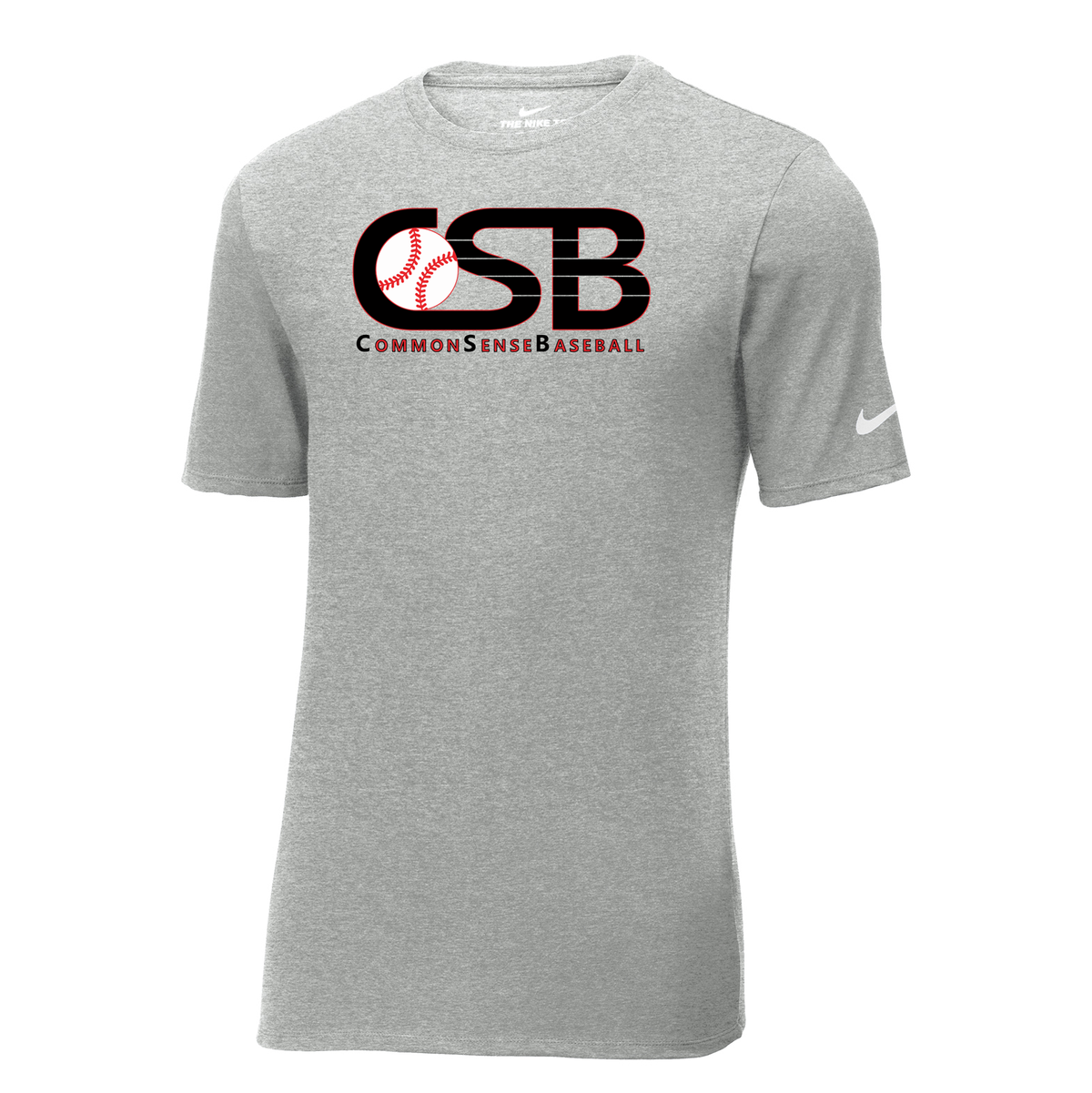 Common Sense Baseball Nike Core Cotton Tee