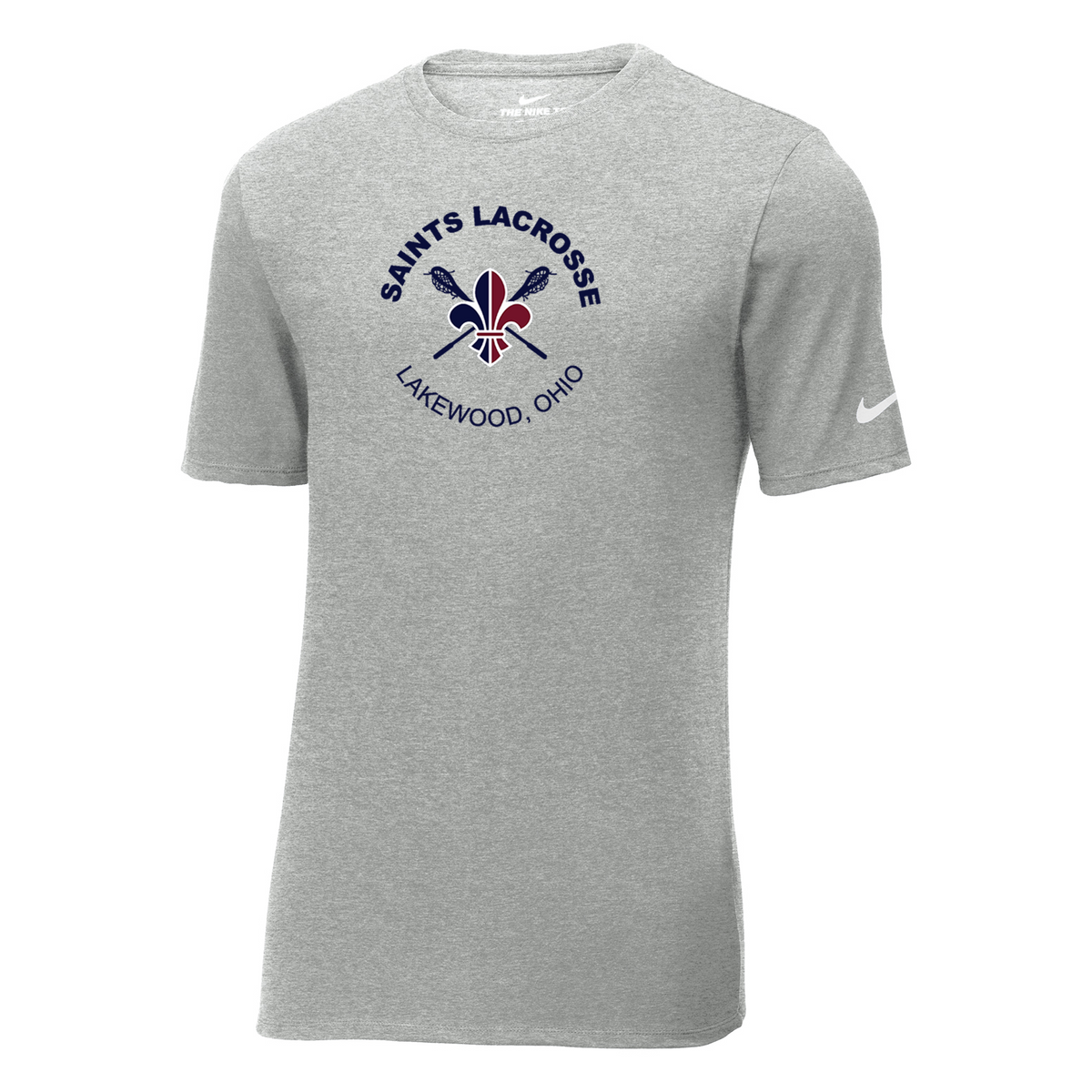 Lakewood Saints Lacrosse Nike Core Cotton Tee