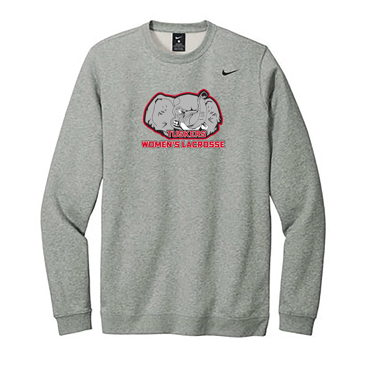 Somers HS Girls Varsity Lacrosse Nike Fleece Crew Neck