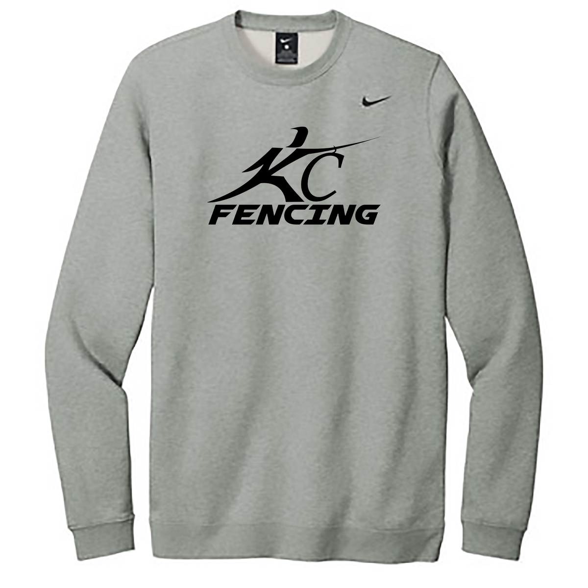 Kansas City Fencing Center Nike Fleece Crew Neck
