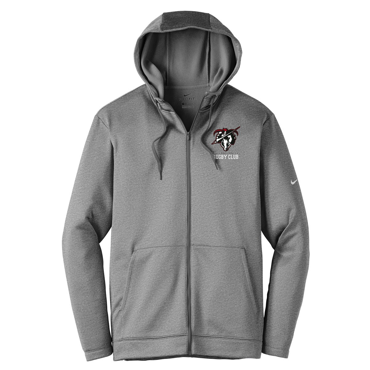 Lakeland Lancers Rugby Football Club Nike Therma-FIT Full Zip Hoodie