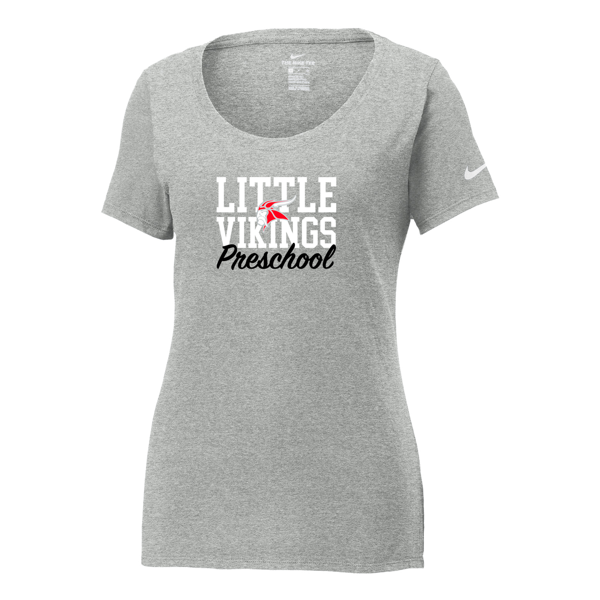 HF Little Vikings Preschool Nike Ladies Core Cotton Tee