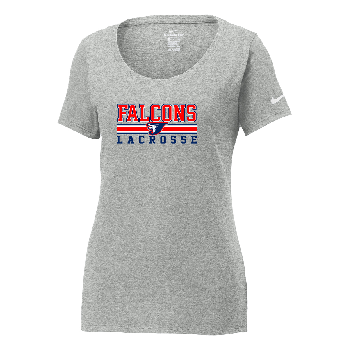 Jordan Falcons Girls Lacrosse Nike Ladies Core Cotton Tee