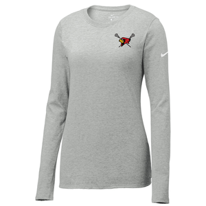 Bellaire Lacrosse Nike Ladies Core Cotton Long Sleeve Tee