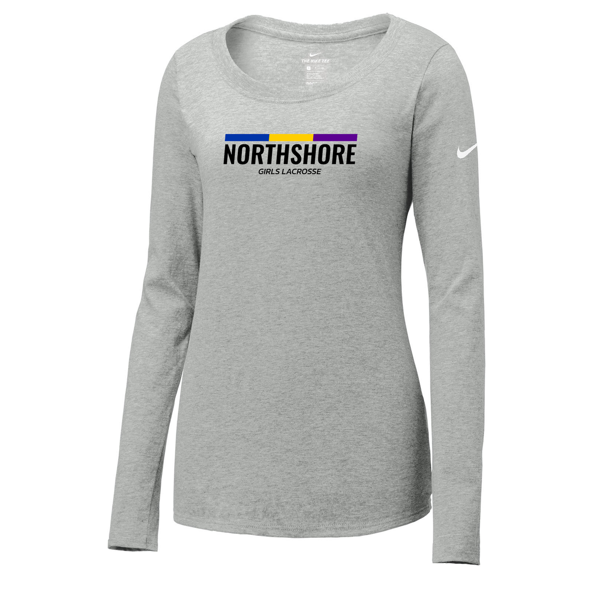 Northshore Lacrosse Nike Ladies Core Cotton Long Sleeve Tee