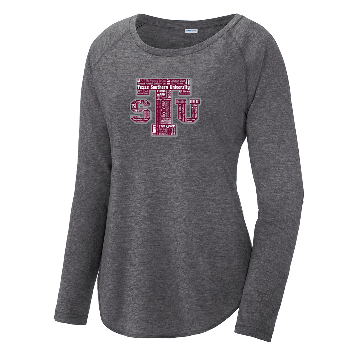 TSU Alumni Women's Raglan Long Sleeve CottonTouch