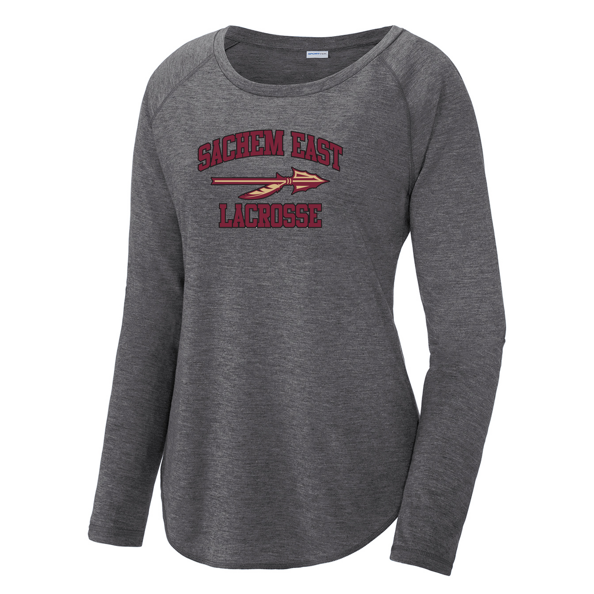 Sachem East Lacrosse Women's Raglan Long Sleeve CottonTouch