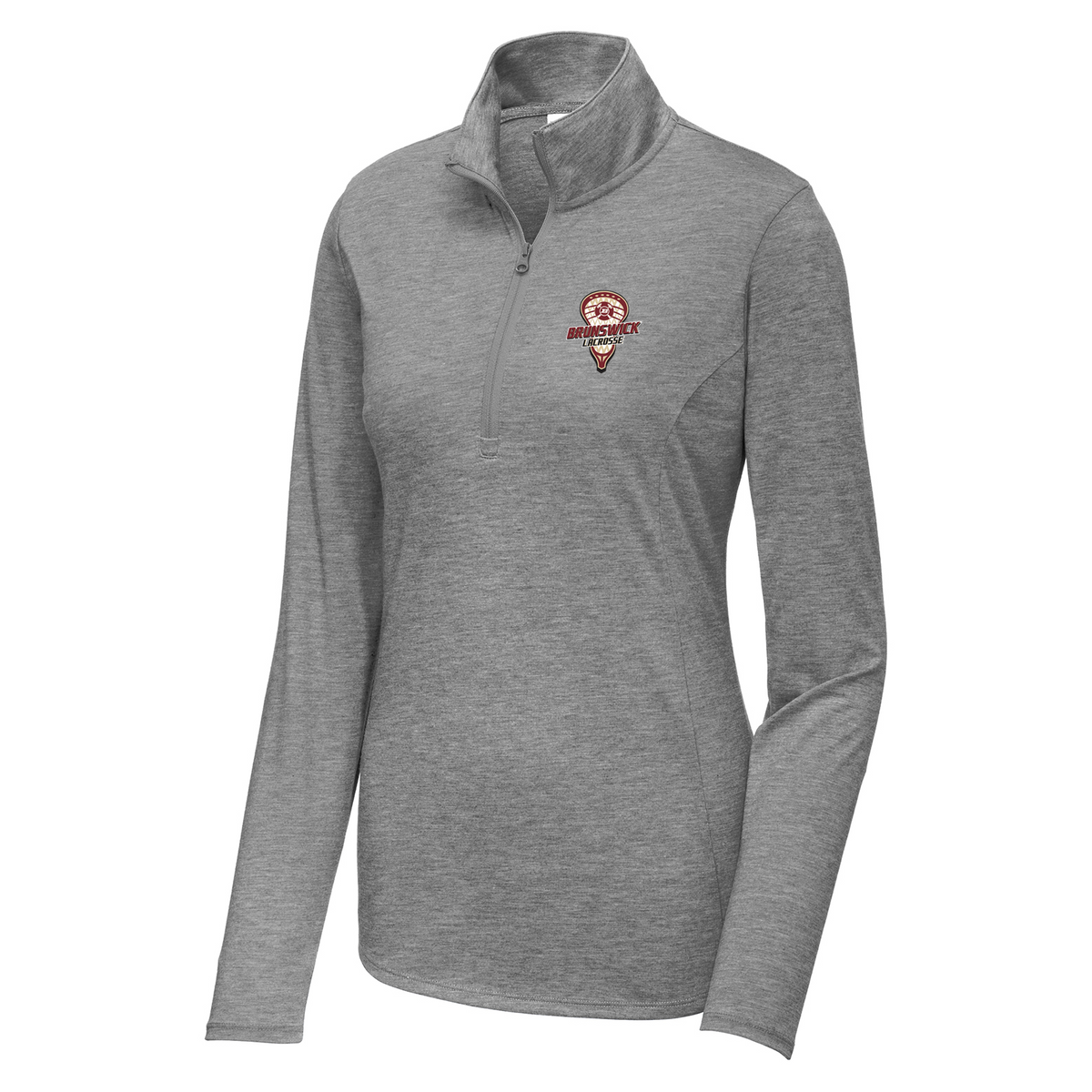 Brunswick Lacrosse Women's Tri-Blend Quarter Zip