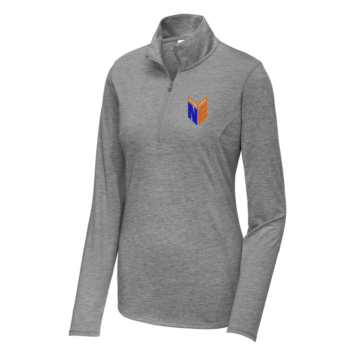 No Excuse Lacrosse Women's Tri-Blend Quarter Zip