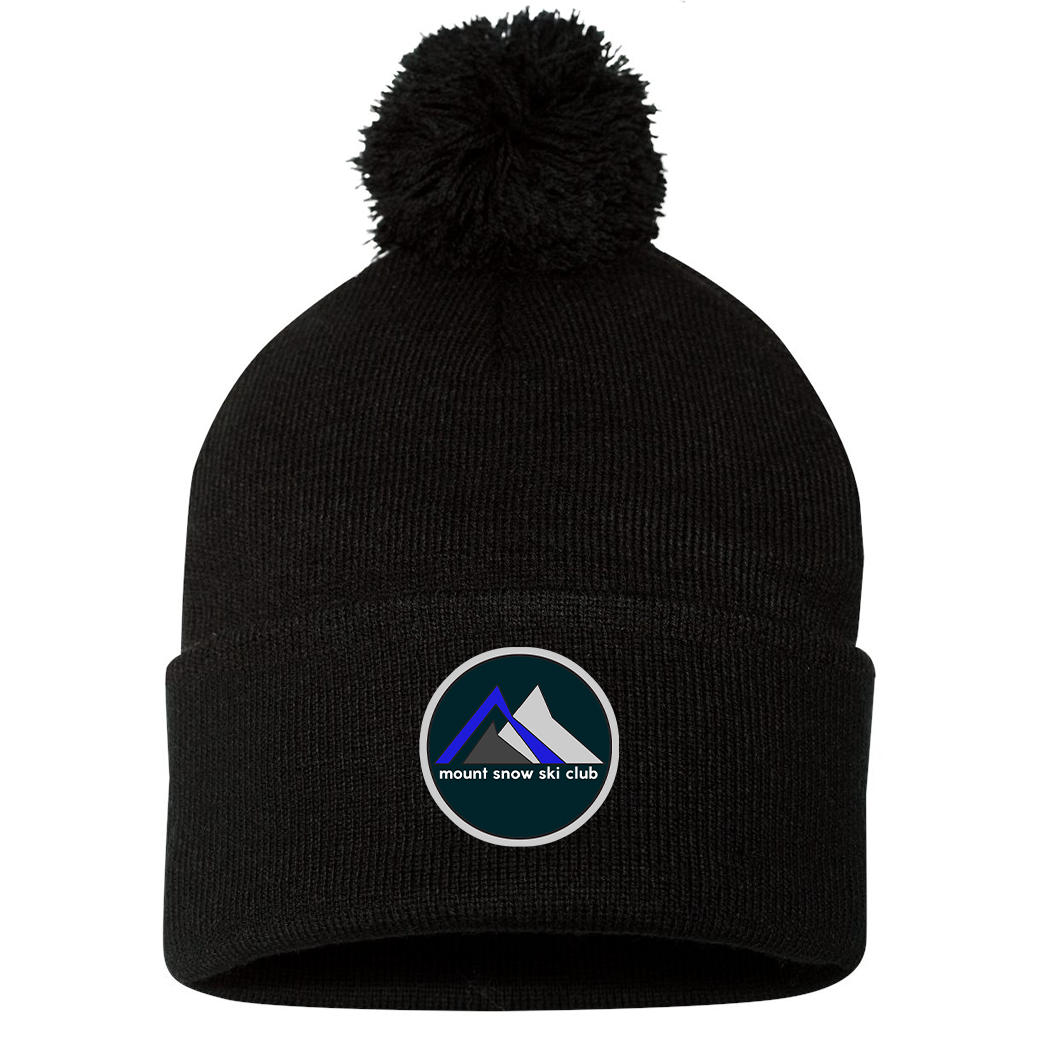 Mount Snow Sportsman Pom-Pom Beanie