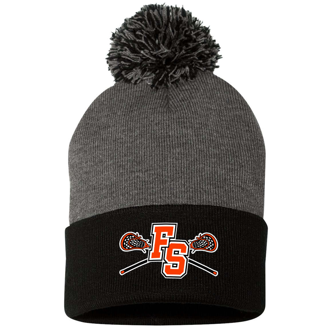 Franklin Square Lacrosse Sportsman Pom-Pom Beanie