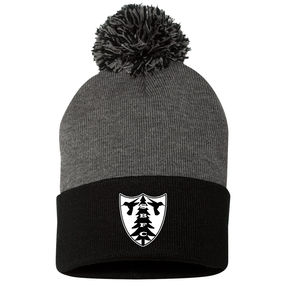 South Burlingame FC Sportsman Pom-Pom Beanie