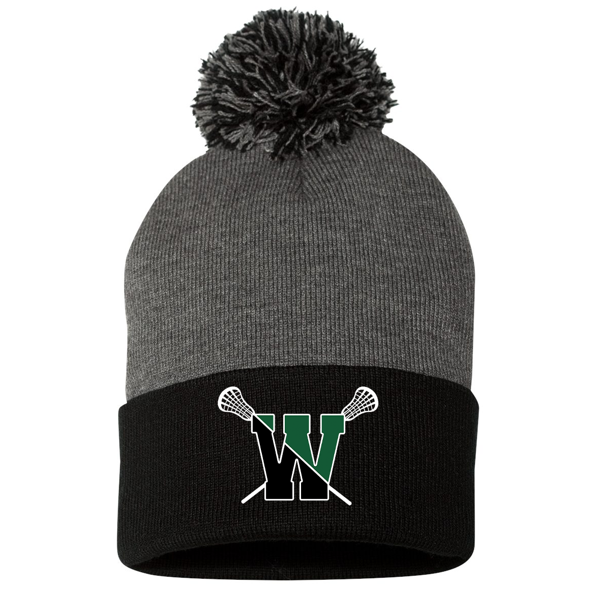 Westwood Girls Lax Sportsman Pom-Pom Beanie