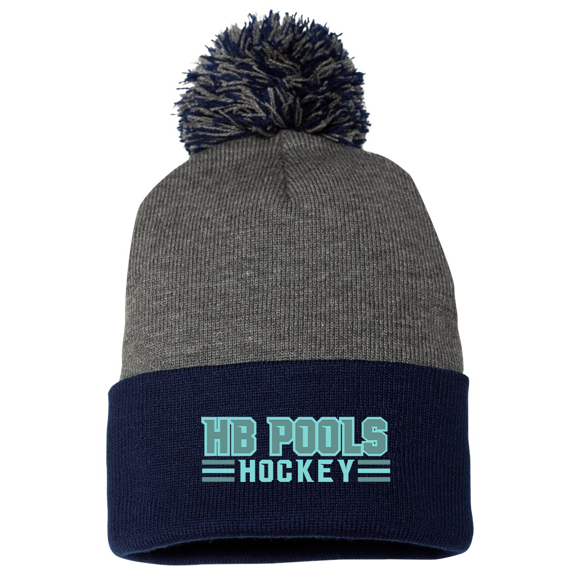 Kraken Hockey Sportsman Pom-Pom Beanie