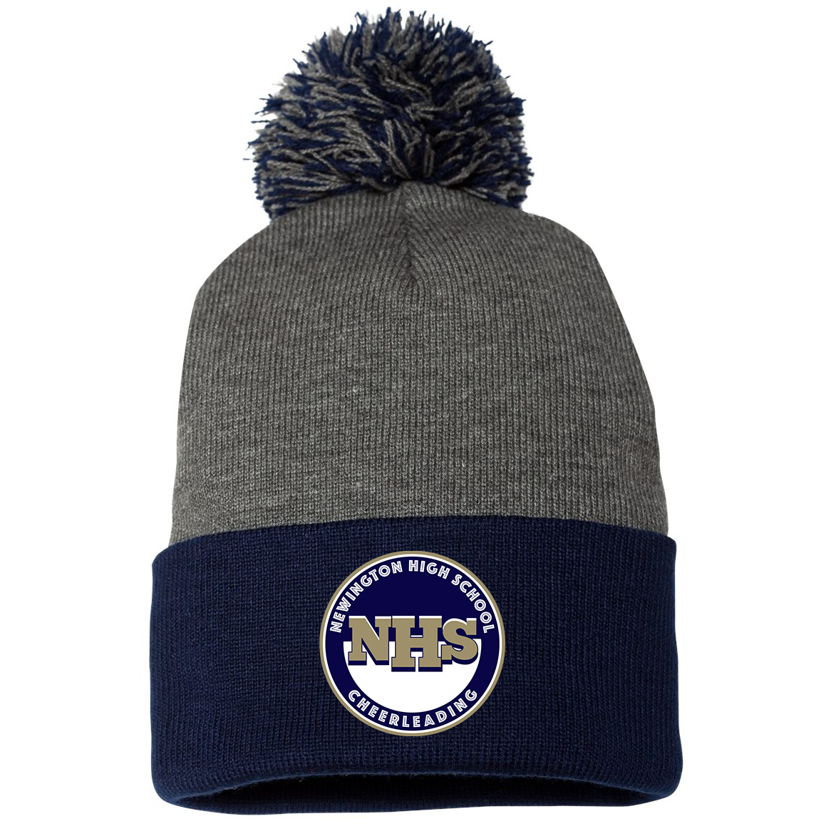 Newington HS Cheer Sportsman Pom-Pom Beanie