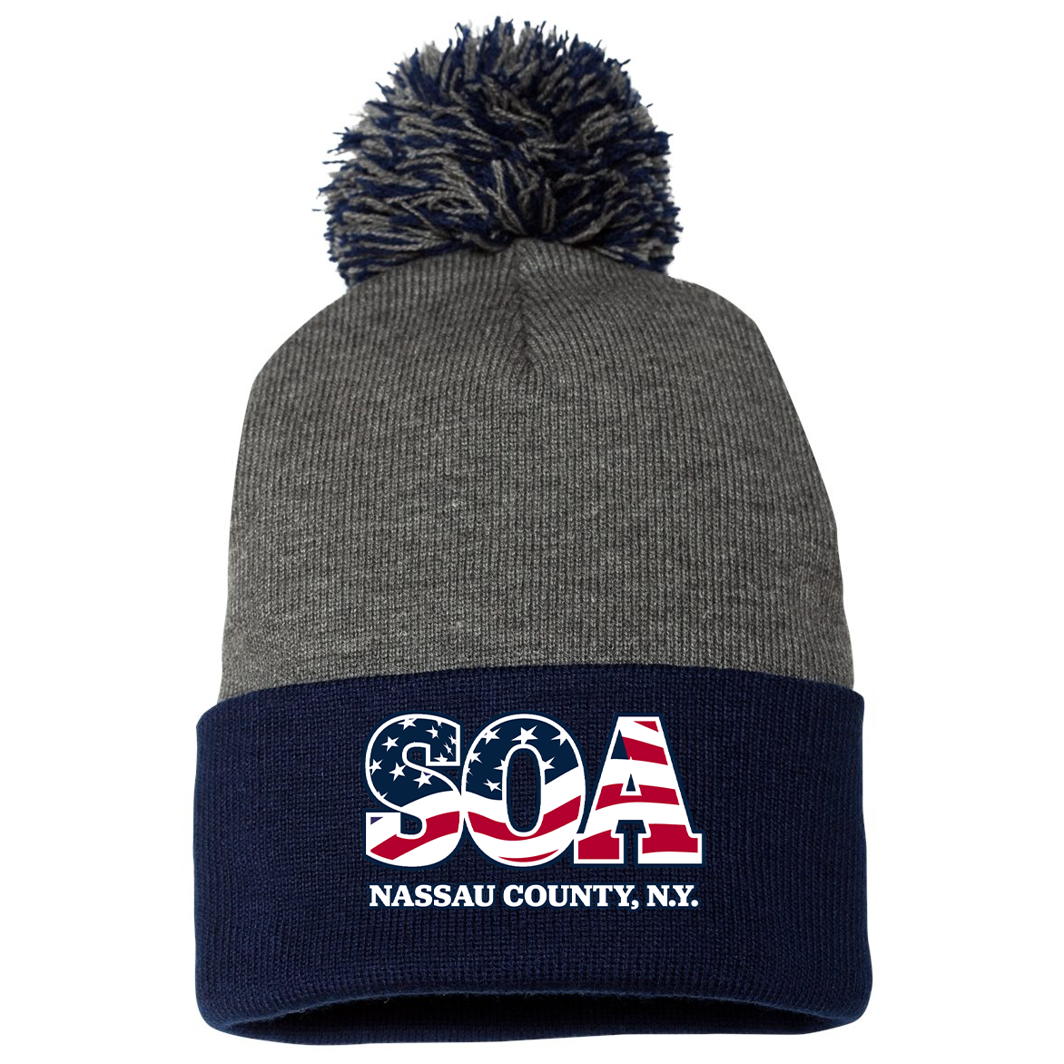 SOA NCPD Sportsman Pom-Pom Beanie