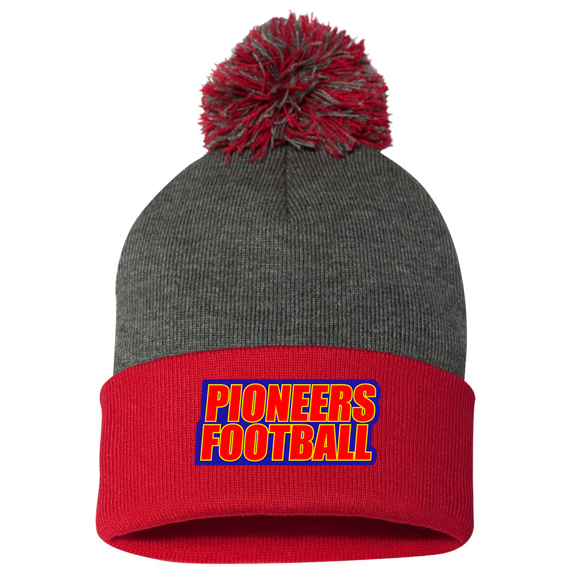 Frankford High School Football Sportsman Pom-Pom Beanie