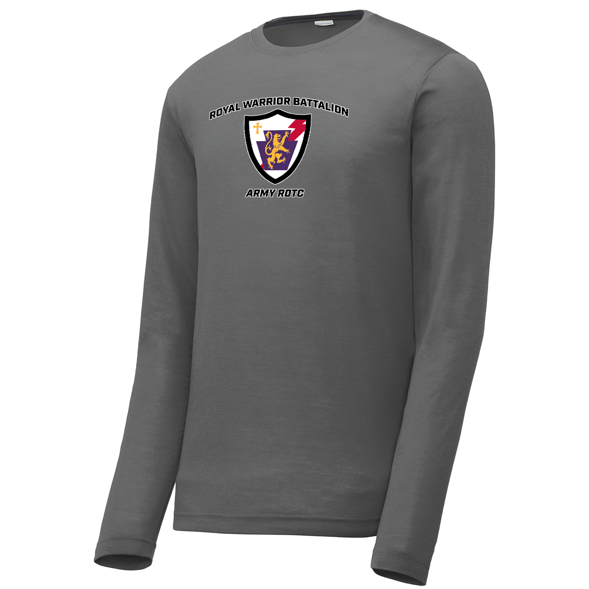 Royal Warrior Battalion Army ROTC Long Sleeve CottonTouch Performance Shirt